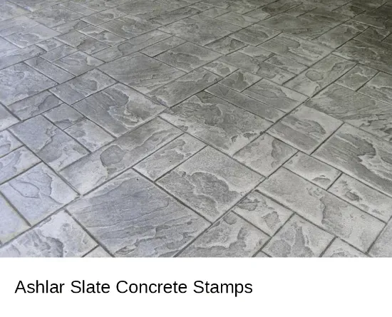 Ashlar Slate Concrete Stamps ​