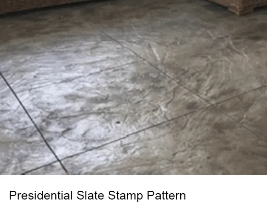 Presidential Slate Stamp Pattern