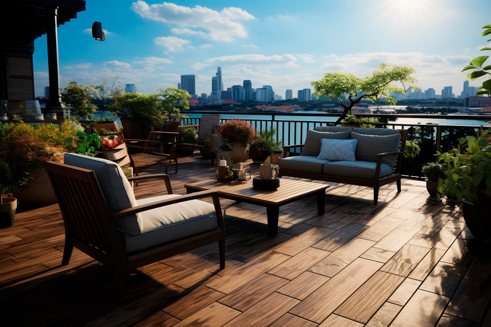 Rooftop Deck Waterproofing By Youngblood Waterproofing & Concrete Services