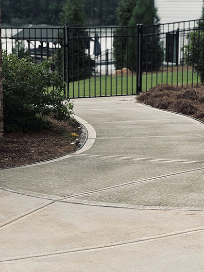 Concrete Sidewalk Service By Youngblood Waterproofing Contractor