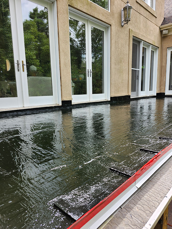 New Construction Waterproofing Project Done By Youngblood Waterproofing